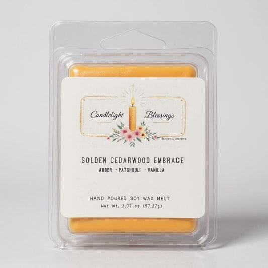 Golden Cedarwood Embrace Wax Melts