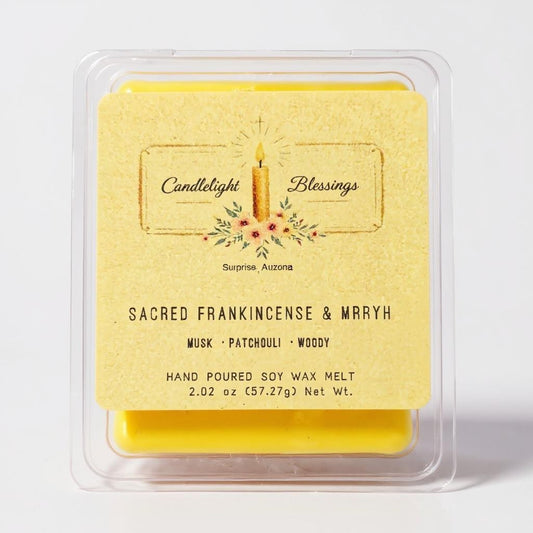 Sacred Frankincense & Mrryh Wax Melts